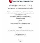 Evidencias de propiedades psicométricas de la escala de resiliencia de Connor y Davidson (CD-RISC 10) en adultos de Lima Metropolitana, 2021
