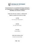 Conocimiento de la normatividad del Seguro Integral y las competencias en trabajadores administrativos de la Red Rímac San Martin Los Olivos