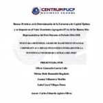 Buenas prácticas en la determinación de la estructura de capital óptima y su impacto en el valor económico agregado (EVA) de los bancos más representativos del Perú durante el periodo 2014-2018
