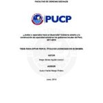 ¿Juntos o separados hacia el desarrollo? : gobierno abierto y la construcción de la capacidad estatal en los gobiernos locales del Perú, 2011-2014