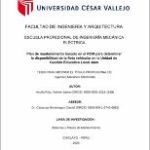 Plan de mantenimiento basado en el RCM para determinar la disponibilidad de la flota vehicular en la Unidad de Gestión Educativa Local Jaén