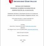 Habilidades directivas y desempeño docente en la Institución Educativa 1088 Francisco Bolognesi, Magdalena del Mar, 2020