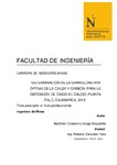 Determinación de la granulometría óptima de la caliza y carbón para la obtención de óxido de calcio, planta Italo, Cajamarca, 2016