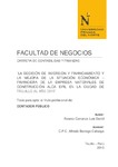 La decisión de inversión y financiamiento y la mejora de la situación económica – financiera de la empresa Materiales de Construcción Alca EIRL en la ciudad de Trujillo al año 2015