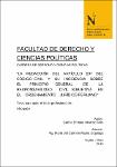 La redacción del Artículo 207 del Código Civil y su incidencia sobre el principio general de la responsabilidad civil subjetiva en el ordenamiento jurídico peruano