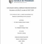 Comunicación asertiva y satisfacción laboral de docentes de Secundaria en la Red 11 cercado de V.M.T. 2018
