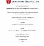 Gestión de recursos educativos y desempeño docente en instituciones educativas del nivel inicial, UGEL Huallaga, 2019