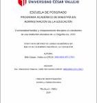 Funcionalidad familiar y comportamiento disruptivo en estudiantes de una institución educativa de La Tinguiña-Ica, 2020