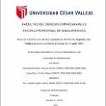 Nivel de satisfacción de los ciudadanos de Moche respecto a la Política Económica frente al Covid-19, Trujillo 2020