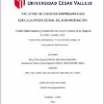 Gestión administrativa y satisfacción del usuario interno en la Empresa Econsi, Huaraz, 2021
