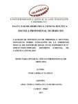 Calidad de sentencias de primera y segunda instancia sobre violación de la libertad sexual de menor de edad, en el expediente N° 2008-67-JMM-SPPP, del distrito judicial de Cañete – Cañete. 2017