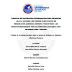 Círculos de cooperación intermunicipal para enfrentar la alta incidencia de riesgos en el proceso de recaudación, custodia, depósito y registro de los recursos recaudados por los gobiernos locales de Lima Metropolitana y Callao