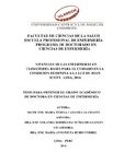 Vivencias de las enfermeras en climaterio: bases para el cuidado en la condición femenina a la luz de Joan Scott. Lima, 2014