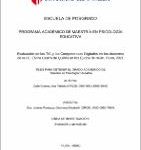 Evaluación de las TIC y las competencias digitales en los docentes de la I.E. Elvira Castro de Quirós en los Ejidos de Huán, Piura, 2021