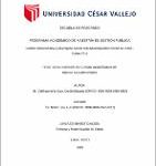 Gestión administrativa y desempeño laboral en la Municipalidad Distrital de Chilca – Cañete 2019