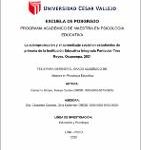 La sobreprotección y el aprendizaje social en estudiantes de primaria de la Institución Educativa Integrada Particular Tres Reyes, Oxapampa, 2021