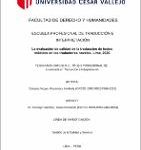 La evaluación de calidad de la traducción de textos médicos en los traductores noveles, Lima, 2020