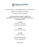 Liderazgo directivo y desempeño docente en las instituciones educativas de la Red N° 16 de Villa el Salvador UGEL N°01-SJM 2014