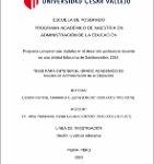 Programa competencias digitales en el desarrollo profesional docente en una Unidad Educativa de Samborondón, 2019
