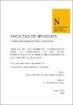 Análisis de los atributos determinantes para la aceptación de un retail especializado en alimentación saludable en la ciudad de Trujillo, 2016