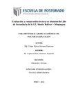 Evaluación y comprensión lectora en alumnos del 2do de Secundaria de la I.E. Simón Bolívar –Moquegua
