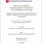 Liderazgo transformacional directivo y desempeño docente en la Institución Educativa 7237 Perú Valladolid, Distrito de Villa El Salvador, 2020