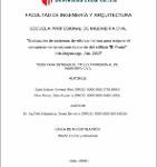 Evaluación de sistemas de reforzamientos para mejorar el comportamiento sismorresistente del edificio “El Prado” – Urb.Mayorazgo, Ate, 2020