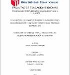 El uso de afiches y la comprensión lectora en los alumnos del primero de secundaria de la I.E. Integrada-San José de Yanayacu -Huimbayoc San Martín, 2015