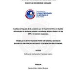 Análisis del impacto de la pandemia por el virus Covid-19 en la liquidez del mercado de acciones peruano: un enfoque desde el fondo 3 de las AFP y el volumen negociado