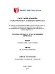 Aplicación de mantenimiento preventivo para mejorar la productividad en la elaboración de alimentos balanceados de la empresa corporación Kompano S.A.C., Puente Piedra, 2017