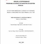 Comportamiento organizacional y su relacion con el desempeñolaboral en la Municipalidad Provincial de Requena, Loreto – 2021