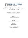 Competencia docente y desempeño directivo en instituciones educativas del nivel de secundaria en la Red 02 – UGEL 03 Lima – 2017
