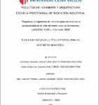 Propuesta de ingeniería de métodos para incrementar la productividad en el taller de maestranza de la empresa LUGUENSI E.I.R.L., Chimbote, 2020