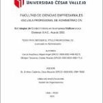 Estrategias de control interno en la empresa Multiservicios Obreman S.A.C., Huaral, 2021