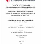 Adaptación del cuestionario para la evaluación del síndrome de quemarse por el trabajo en trabajadores de la Empresa Aramark Perú S.A.C.-Lima
