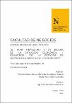 El plan financiero y la mejora de la situación económica y financiera de la estación de servicios Illescas S. A. C., en Piura 2015