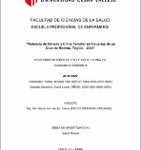 Violencia de género y clima familiar en usuarias de un club de madres, Trujillo – 2021