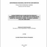 Características clinicopatológicas y epidemiológicas del Sarcoma de Kaposi en el Hospital Nacional Daniel Alcides Carrión-Callao (2002-2007)