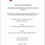Plan operativo institucional y la ejecución de gasto público de la Dirección Regional de Educación Apurímac, periodo 2019