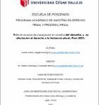 Falta de recursos de impugnación en condena del absuelto, y su afectación al derecho a la Instancia plural, Perú 2021