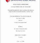 Propiedades psicométricas del inventario de violencia en las relaciones de pareja en los adolescentes (CADRI) del distrito de Salaverry-Trujillo