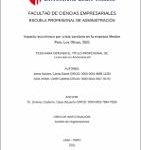 Impacto económico por crisis sanitaria en la empresa Mesker Perú, Los Olivos, 2021