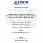 Implementación del teletrabajo: Actitudes y percepciones de líderes de empresas de Lima Metropolitana durante la etapa inicial de la pandemia COVID-19