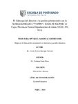 El liderazgo del director y la gestión administrativa en la Institución Educativa “YANEC”, distrito de San Pedro de Cajas, Provincia-Tarma-Departamento de Junín, UGEL 301, 2014