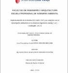 Implementación de la Norma ISO 14001:2015 y su relación con el desempeño ambiental en la empresa Ingenieros A&Mg S.A.C.- Carabayllo ,2017-I