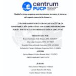 MadeinPerú, una propuesta para incrementar las ventas de las mype del emporio comercial de Gamarra