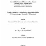 Estudio cualitativo y dinámico del modelo matemático SIR planteado por Kermack y Mckendrick