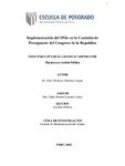 Implementación del DNIe en la Comisión de Presupuesto del Congreso de la Republica
