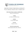 Agresividad y relaciones interpersonales en estudiantes del VI ciclo, instituciones educativas, Red 13, Carabayllo 2017