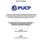 Análisis de los costos por acceso a la subvención económica percibida por los beneficiarios del programa Pensión 65 en el distrito de Granada, provincia de Chachapoyas, departamento de Amazonas durante el año 2014